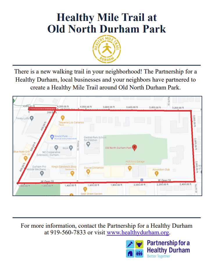 Old North Durham HMT Map