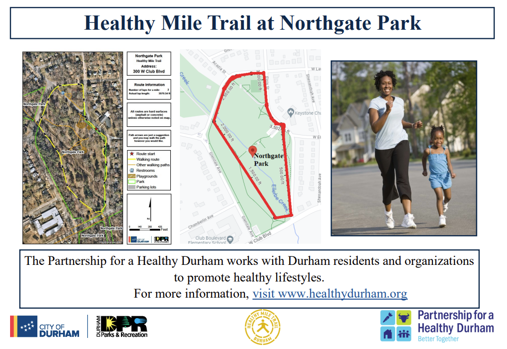 HMT at Northgate Park Healthy Mile Trails