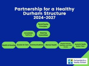 Partnership for a Healthy Durham Structure 1 Committees